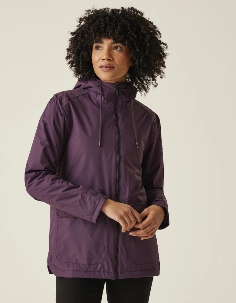 Womens Broadia Waterproof Hooded Jacket Coat