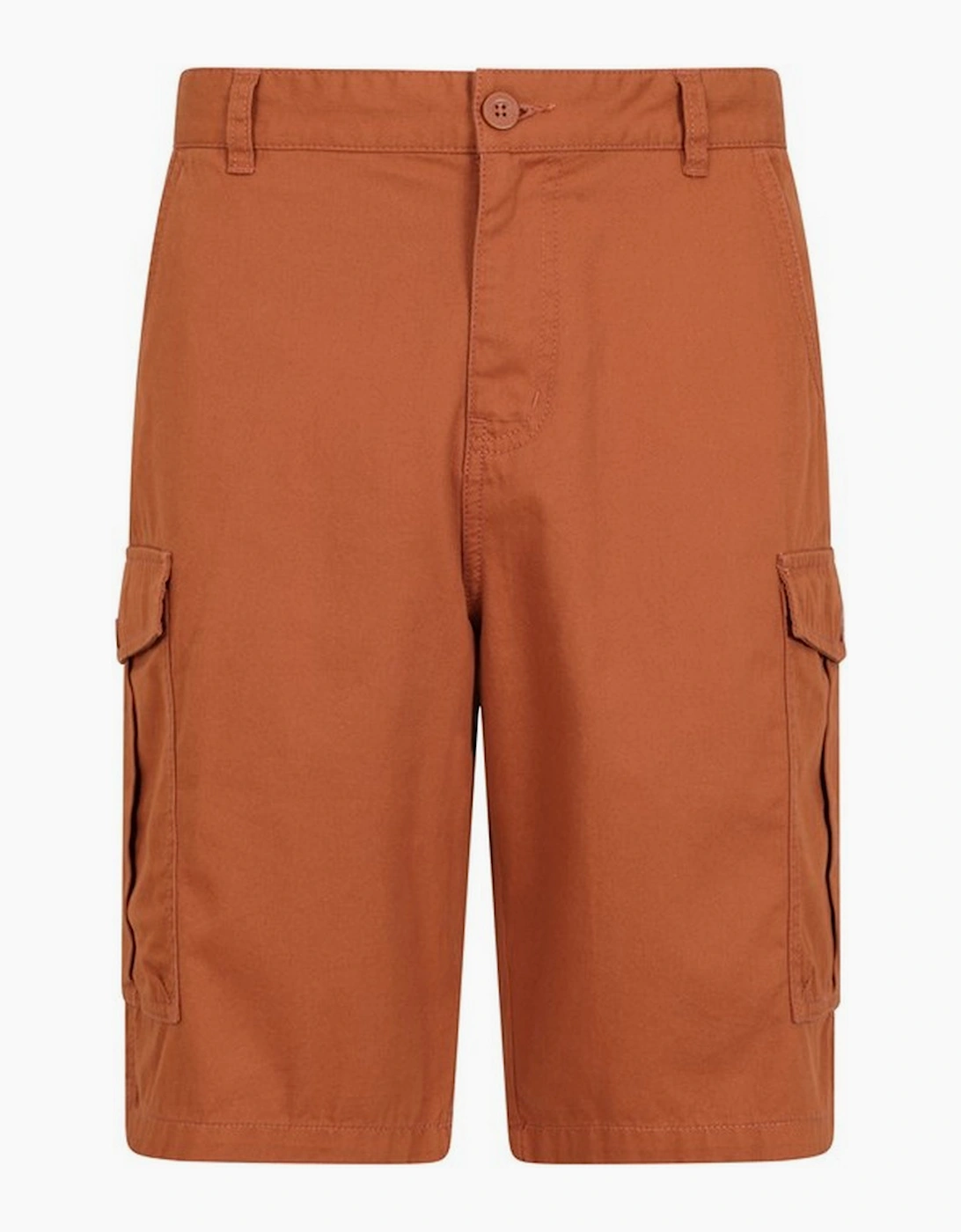 Mountain Warehouse Men's Mountain Warehouse Mens Lakeside Cargo Shorts - Red/Orange/Brown
