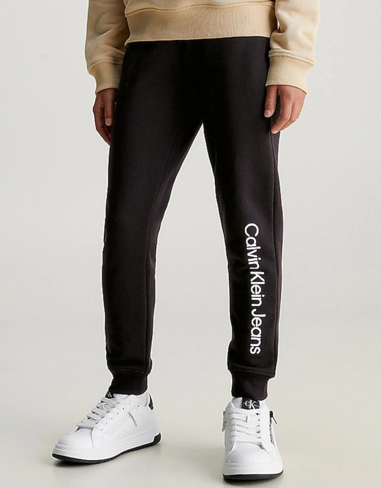 Kids Unisex Joggers Black