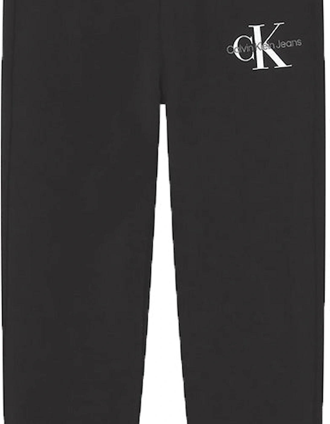 Monogram Kids Unisex Joggers Black, 7 of 6