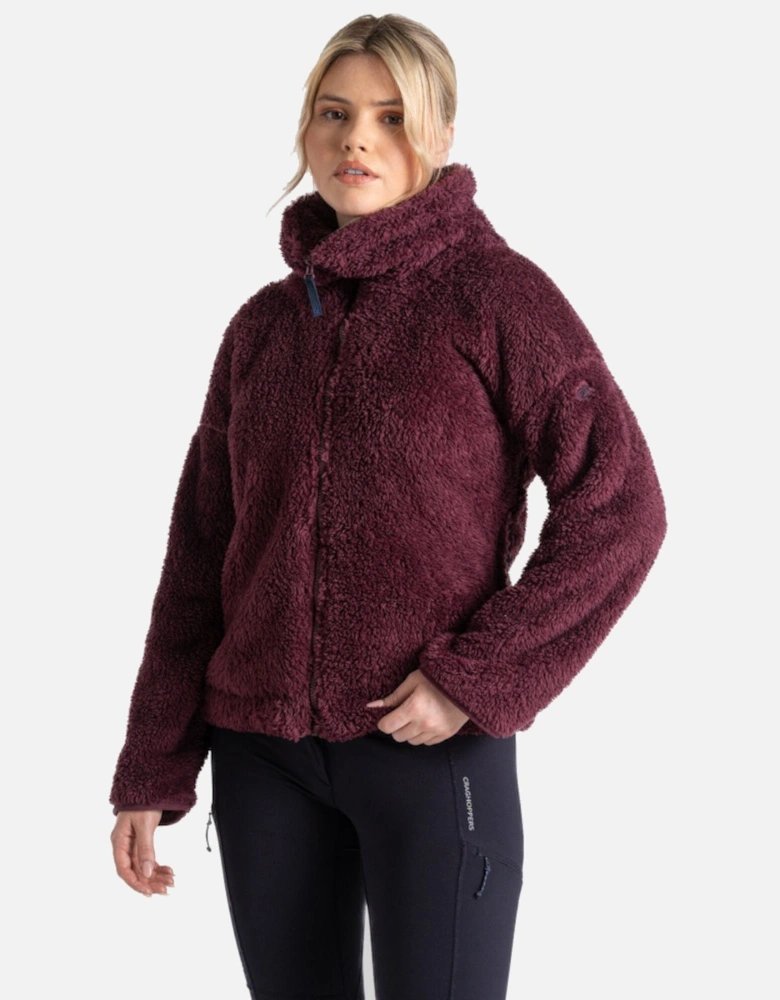 Womens Bronagh Full Zip Borg Fleece Jacket