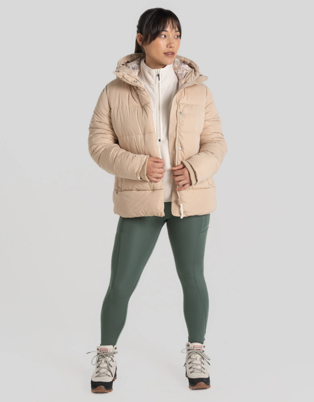 Womens Orla Padded Hooded Puffer Coat