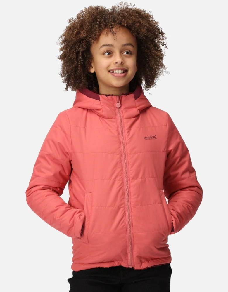 Girls Kyrell Reversible Borg Jacket