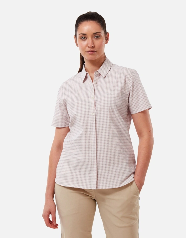 Womens Nasima Short Sleeve Walking Shirt