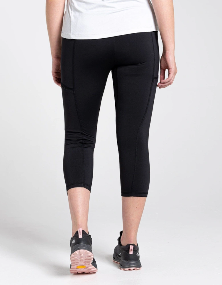 Womens Dynamic Cropped Fit Walking Trousers