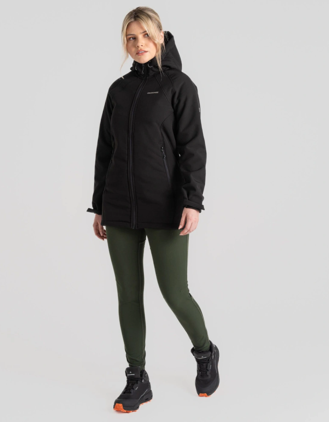 Womens Gwen Insulated Hooded Softshell Coat