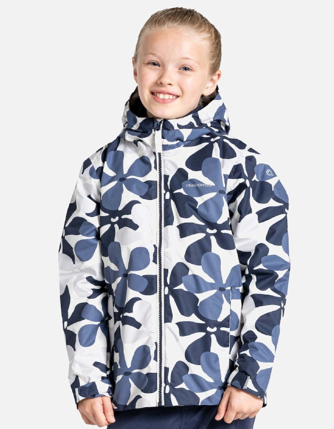 Girls Teagan Waterproof Reflective Jacket, 4 of 3