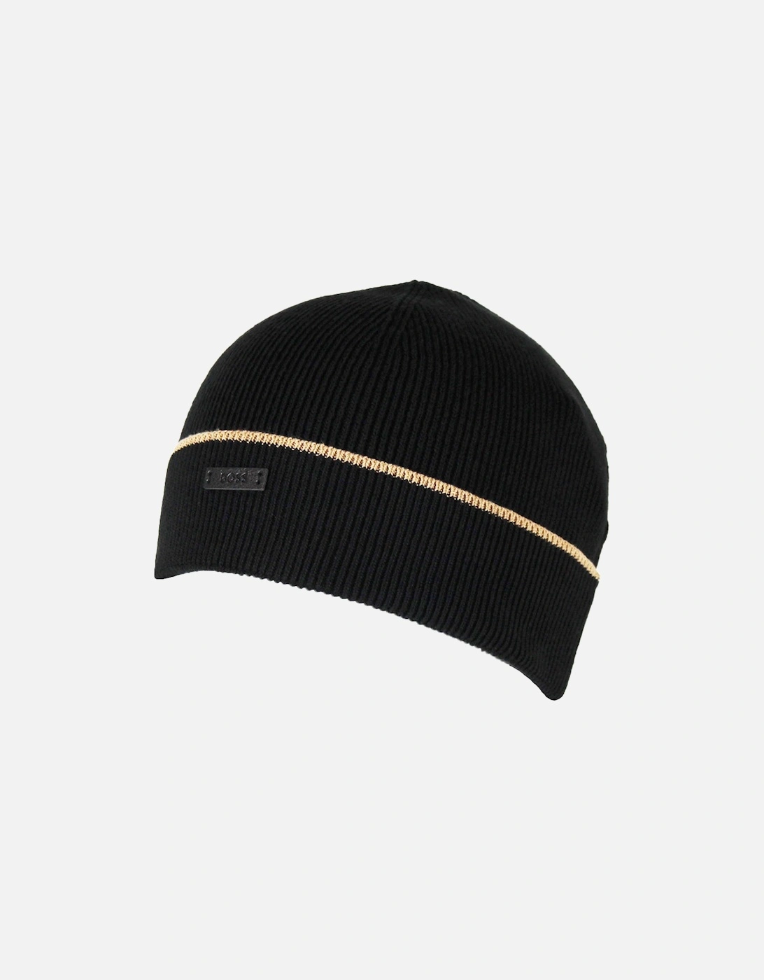 Enzo Scarf and Beanie Gift Set, Black