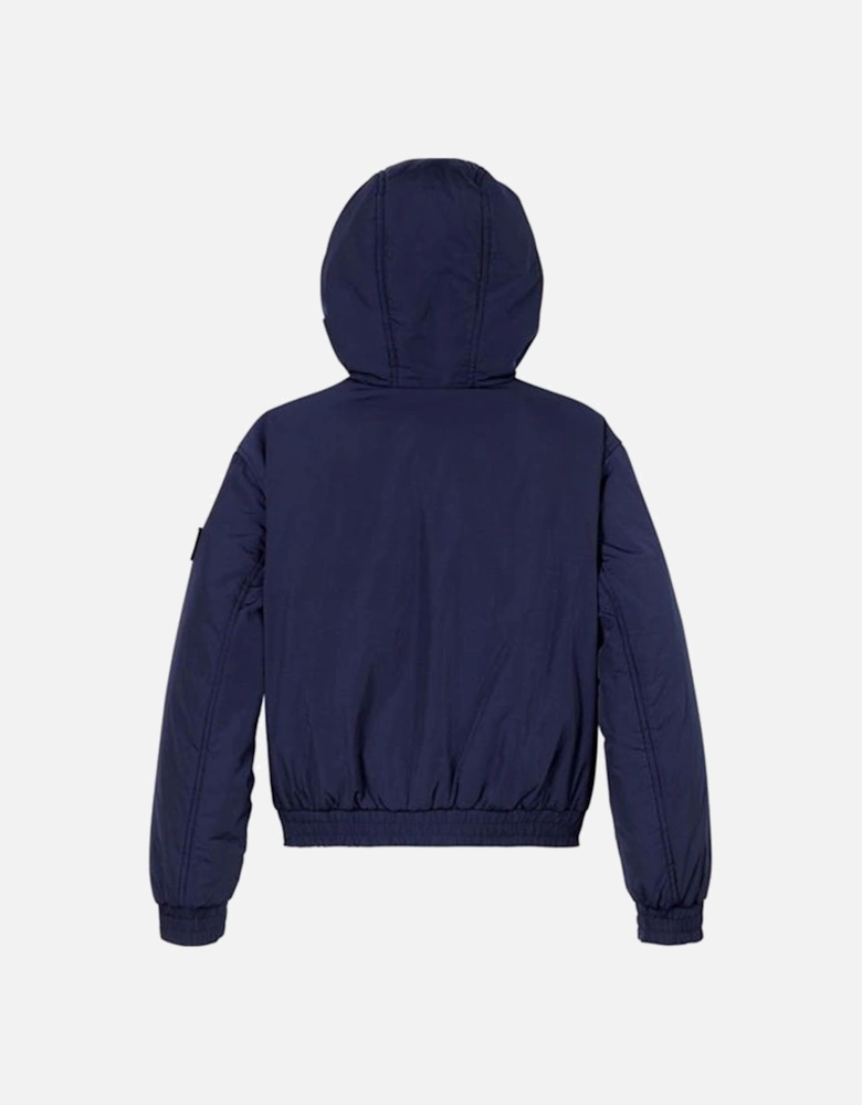 Kids Padded Harrington Jacket Navy