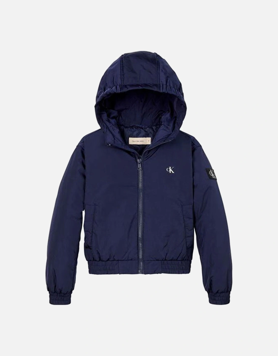 Kids Padded Harrington Jacket Navy, 8 of 7