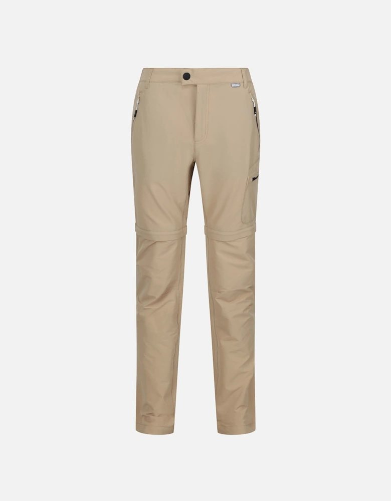 Mens Highton Zip Off Polyamide Walking Trouser Short