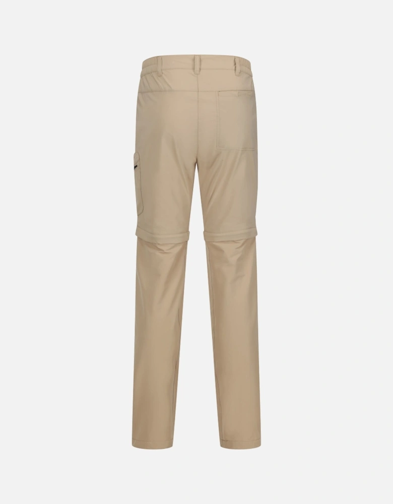 Mens Highton Zip Off Polyamide Walking Trouser Short