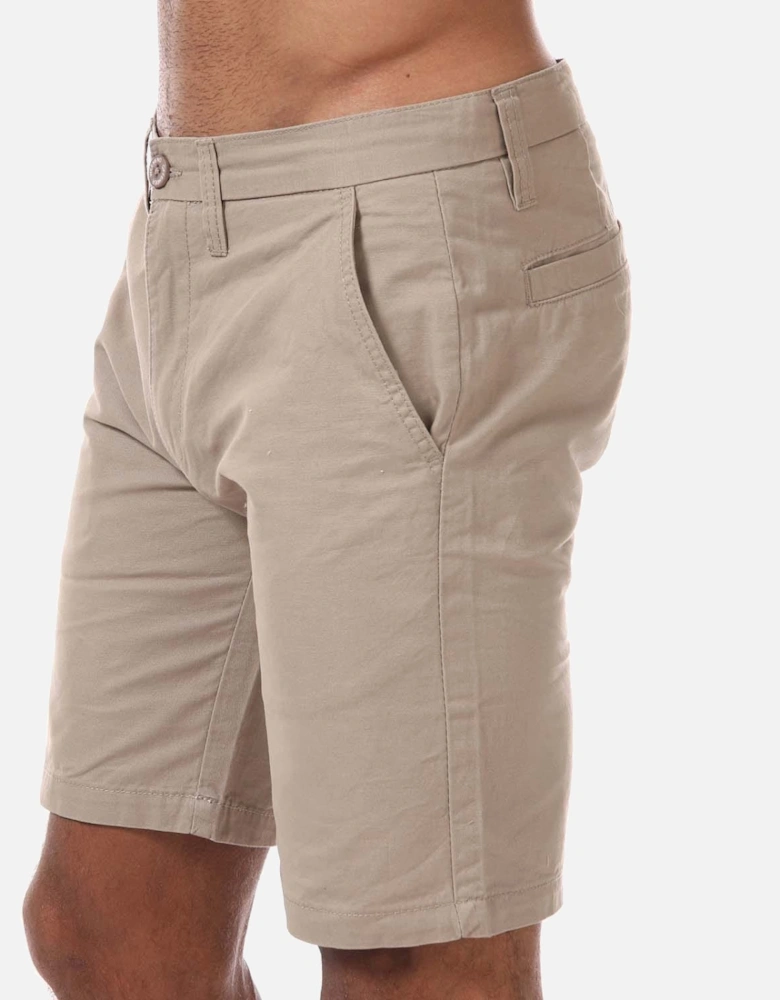 Mens Dillenger Cotton Twill Chino Shorts