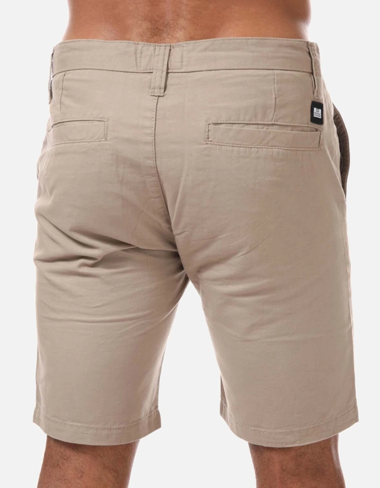 Mens Dillenger Cotton Twill Chino Shorts