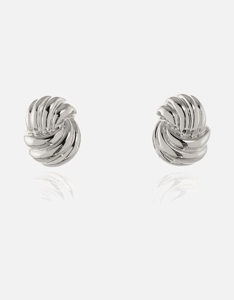 Lael Silver Clip on Earrings