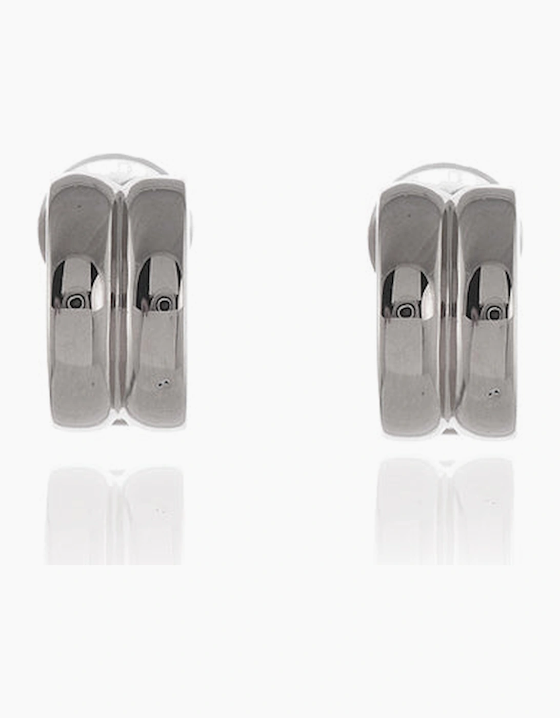 Cachet London Girls Silver Suzy Polished Clip On Earrings Kids