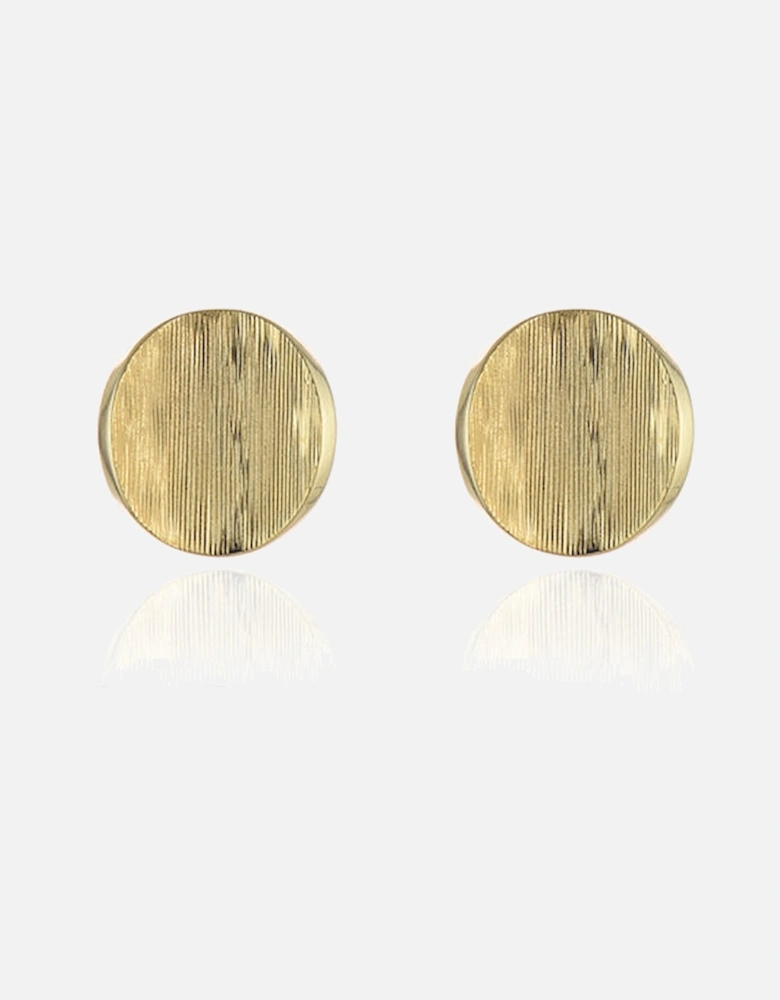 Caspain Gold Clip On Earrings