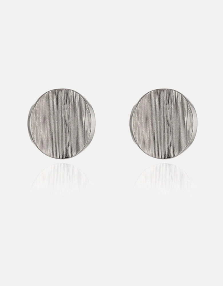 Caspain Silver Clip On Earrings