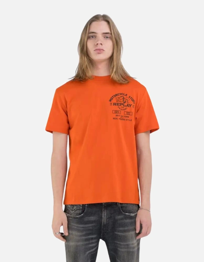 Real Riders Tee - Blaze Orange