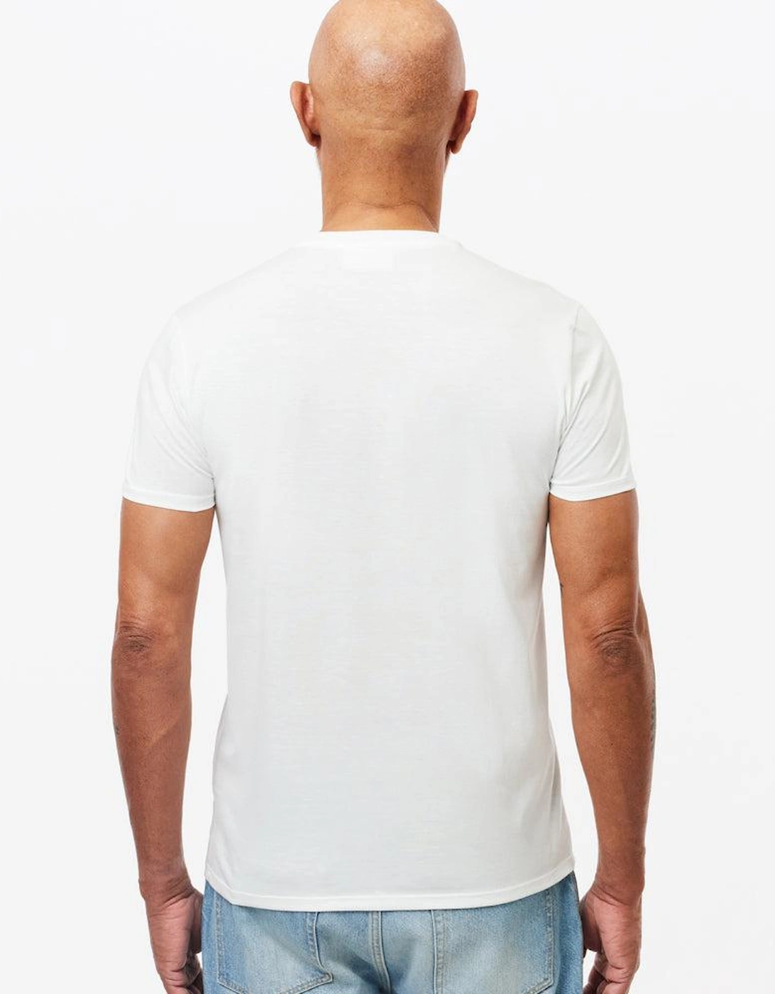 Cotton Pima Crew Neck T-Shirt White