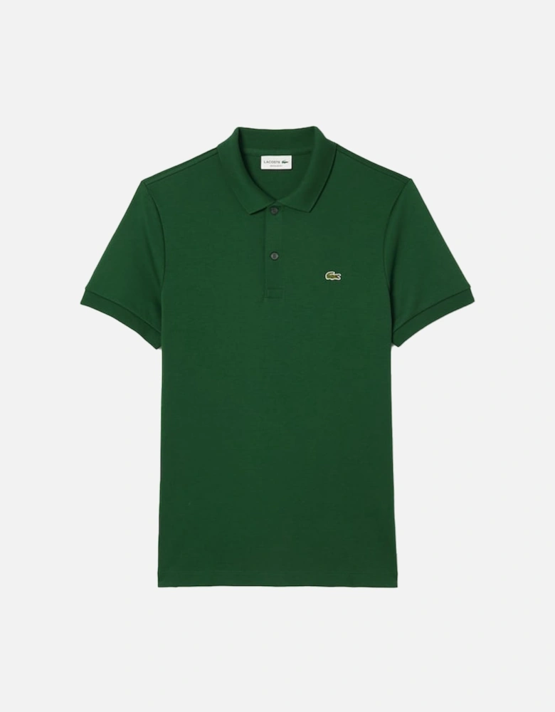 Regular Fit Cotton Pima Polo Shirt Pine Green