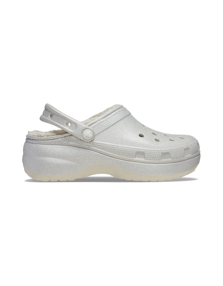 Classic Platform Lined Clog - Grey
