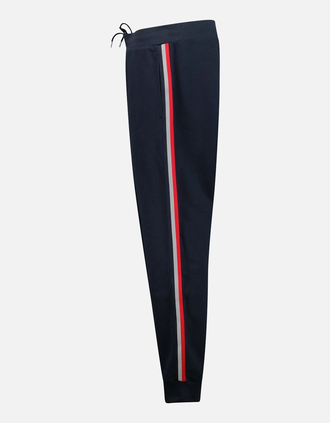 Logo Jogger Sweatpants Stripe Navy