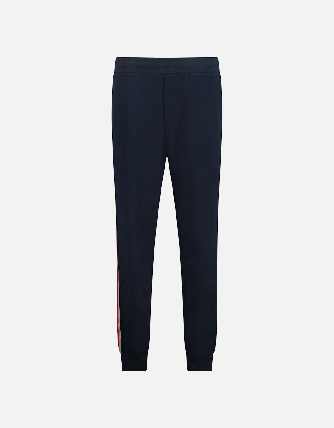 Logo Jogger Sweatpants Stripe Navy