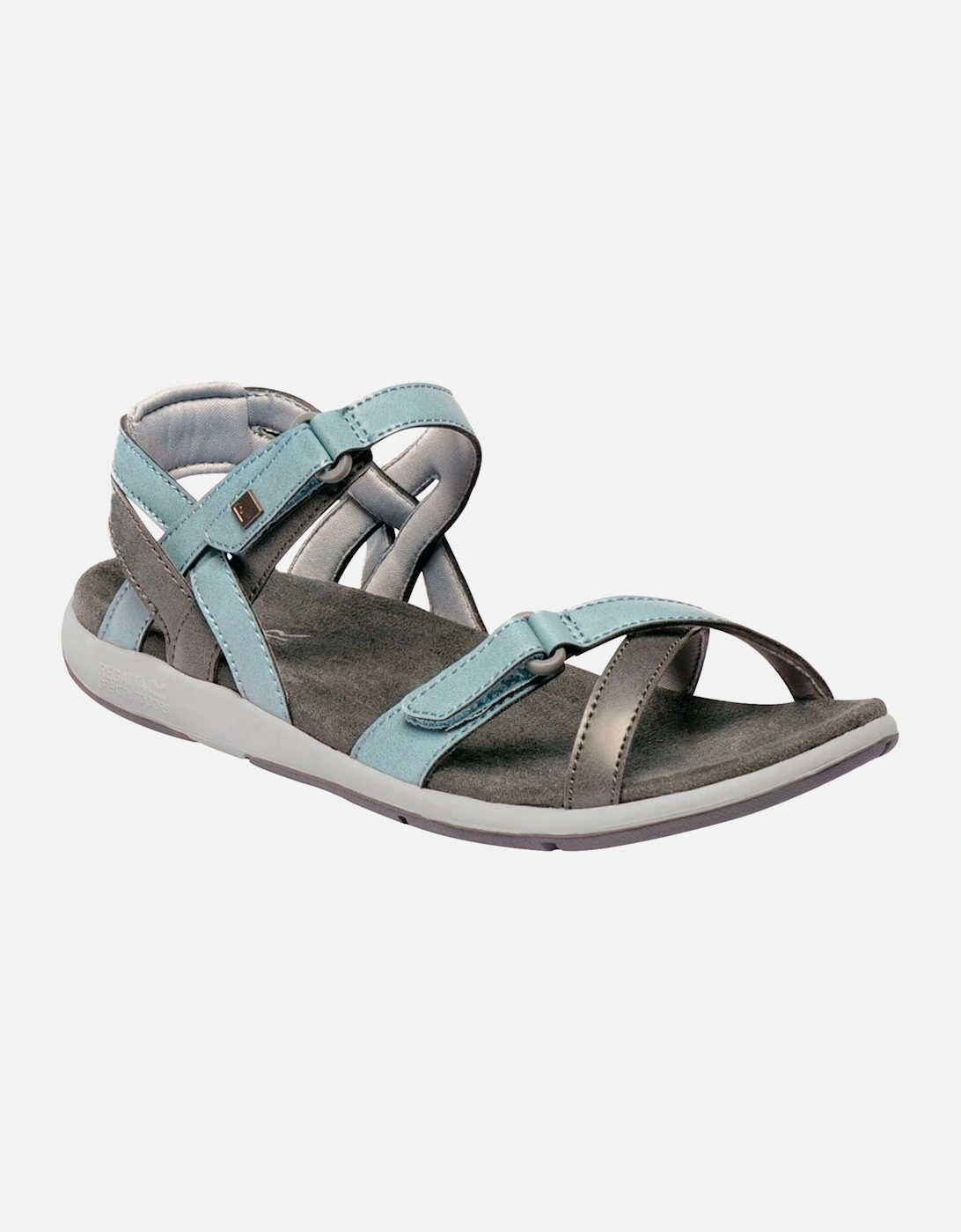 Womens Ladies Lady Santa Cruz Strap Walking Sandals, 2 of 1