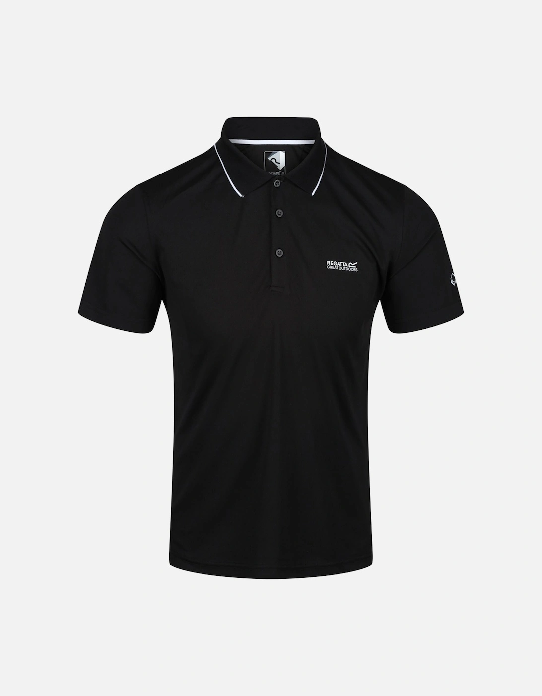 Mens Maverick V Quick Drying Wicking Polo Shirt, 5 of 4