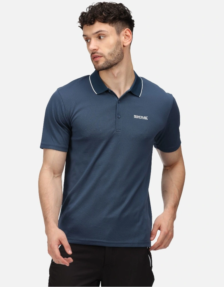 Mens Maverick V Quick Drying Wicking Polo Shirt