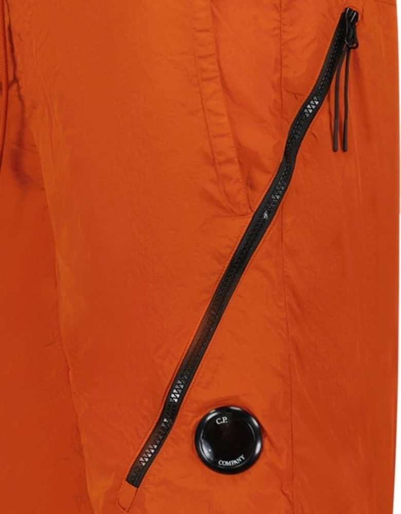 Chrome Lens Shorts Dark Orange