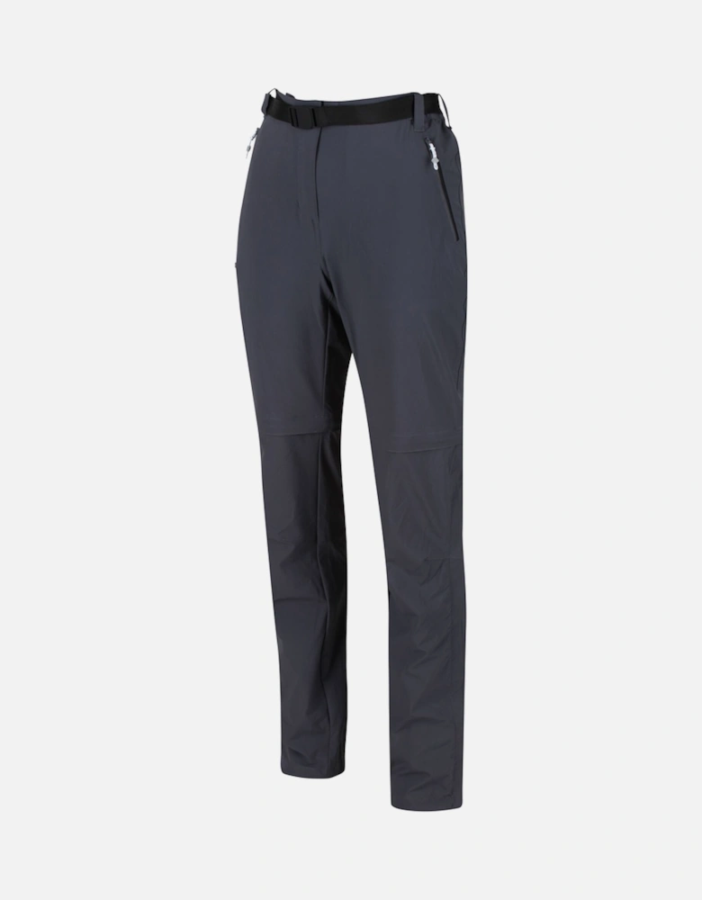 Womens Xert Zip Off III Stretchy Walking Trousers