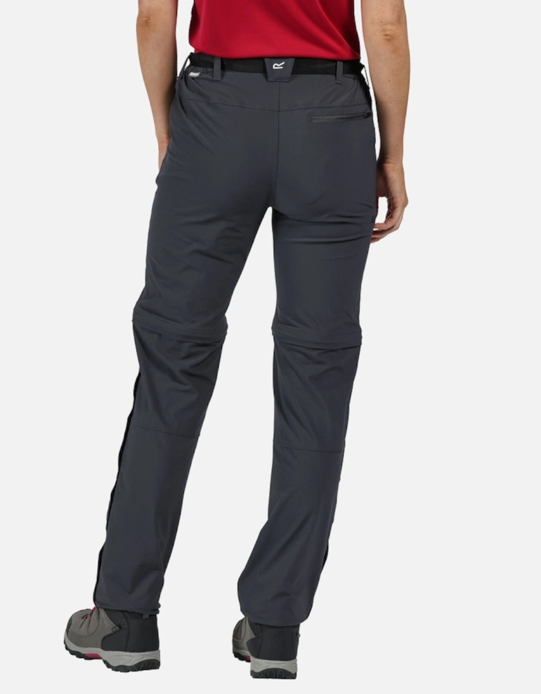 Womens Xert Zip Off III Stretchy Walking Trousers