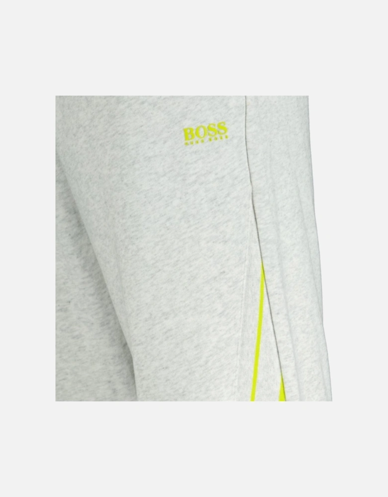 Yellow Logo Track Pants Grey