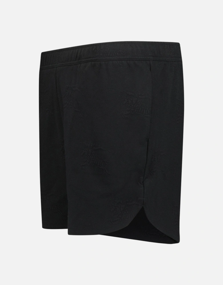 Ekd Jacquard Cotton Shorts Black