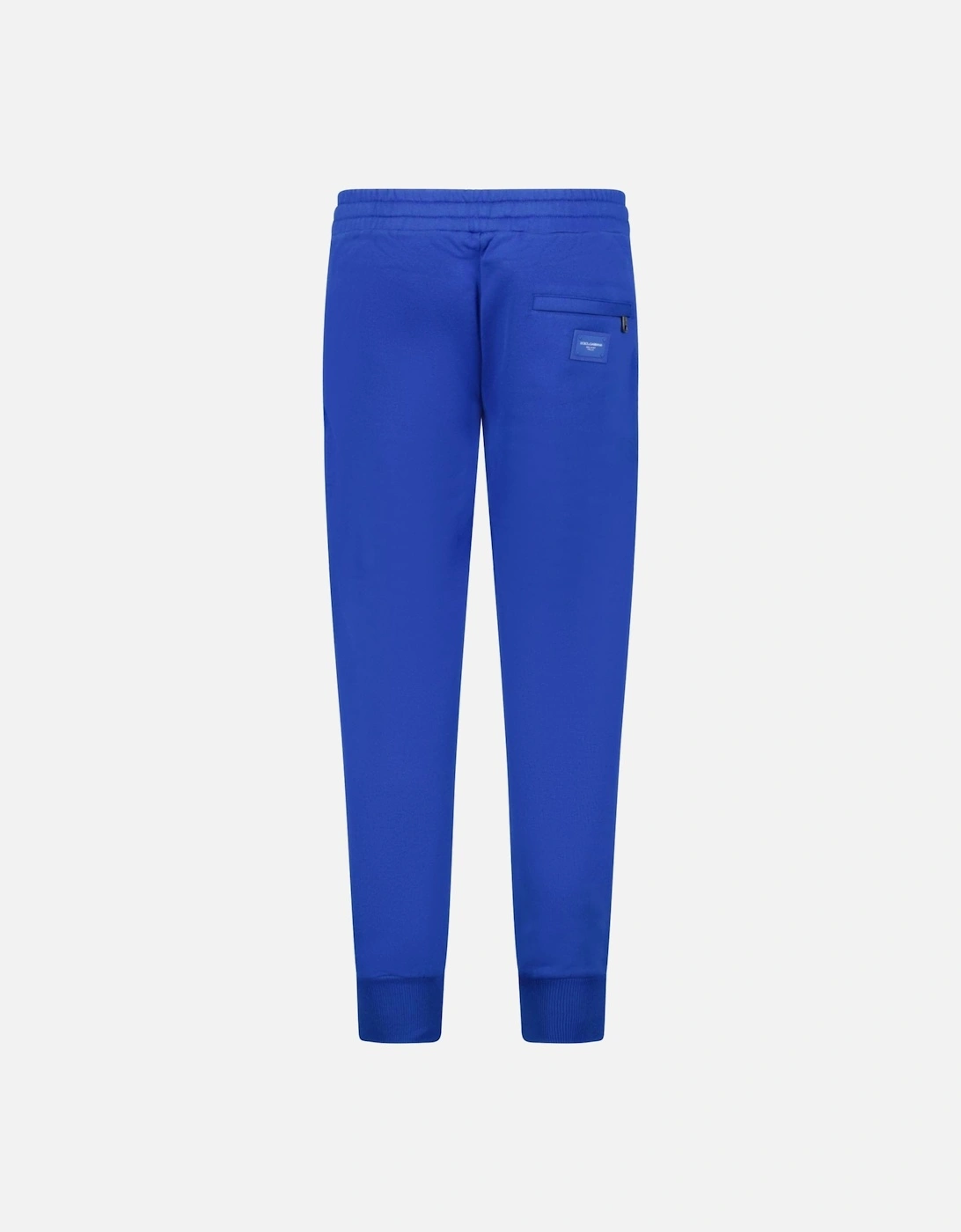 Logo Plaque Sweatpants Blue