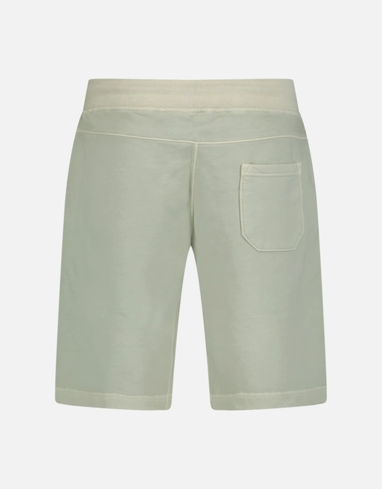 Bermuda Cotton Lens Shorts Ivory