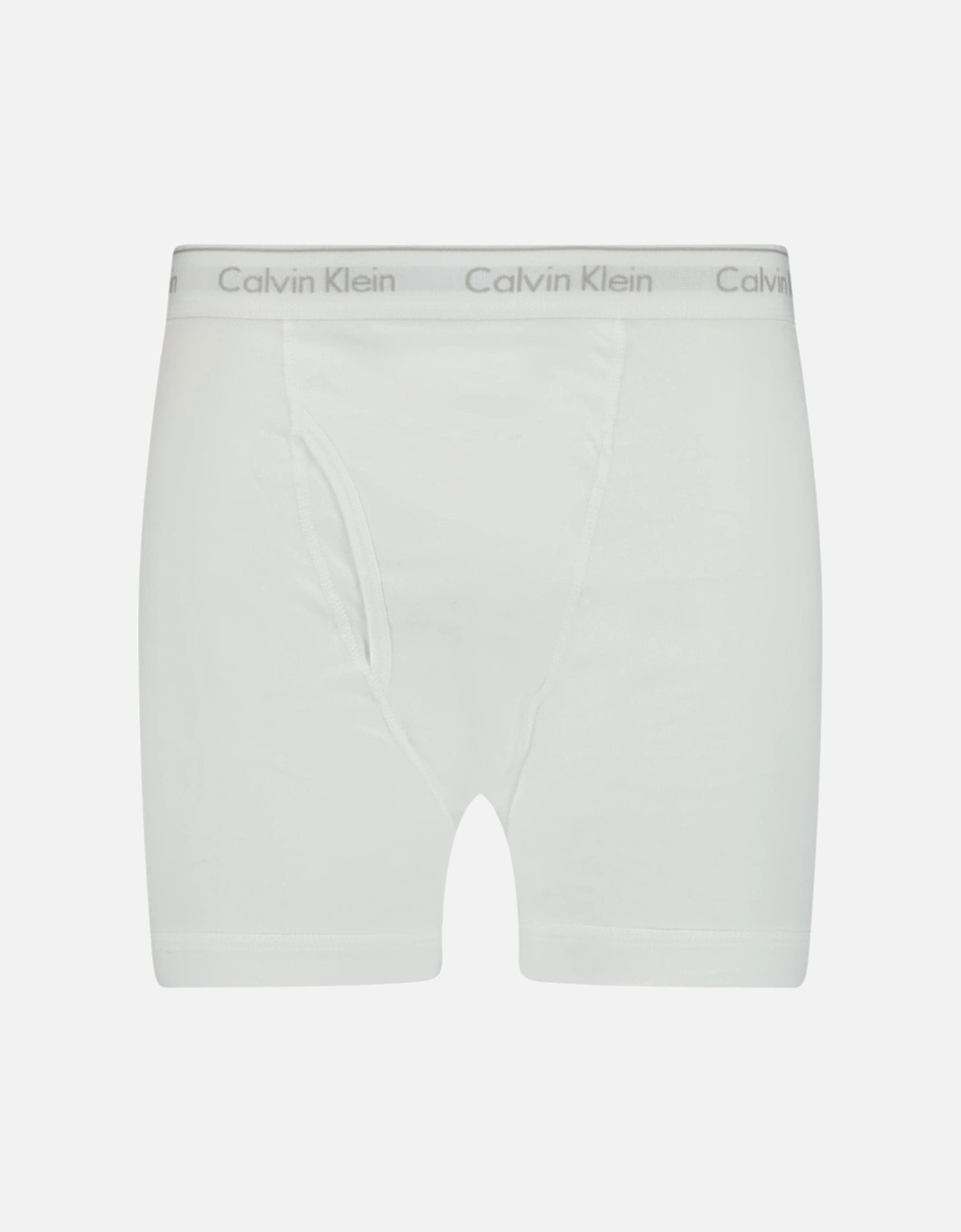 Stencil Logo Cotton Stretch Boxers White (3 Pack)