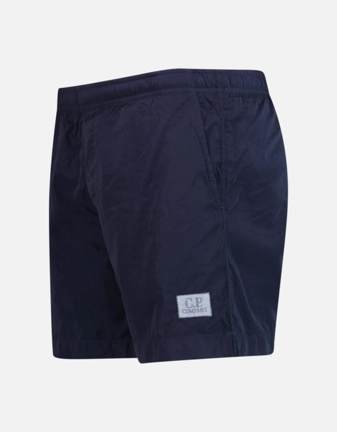 Chrome R Swim Patch Logo Shorts Navy