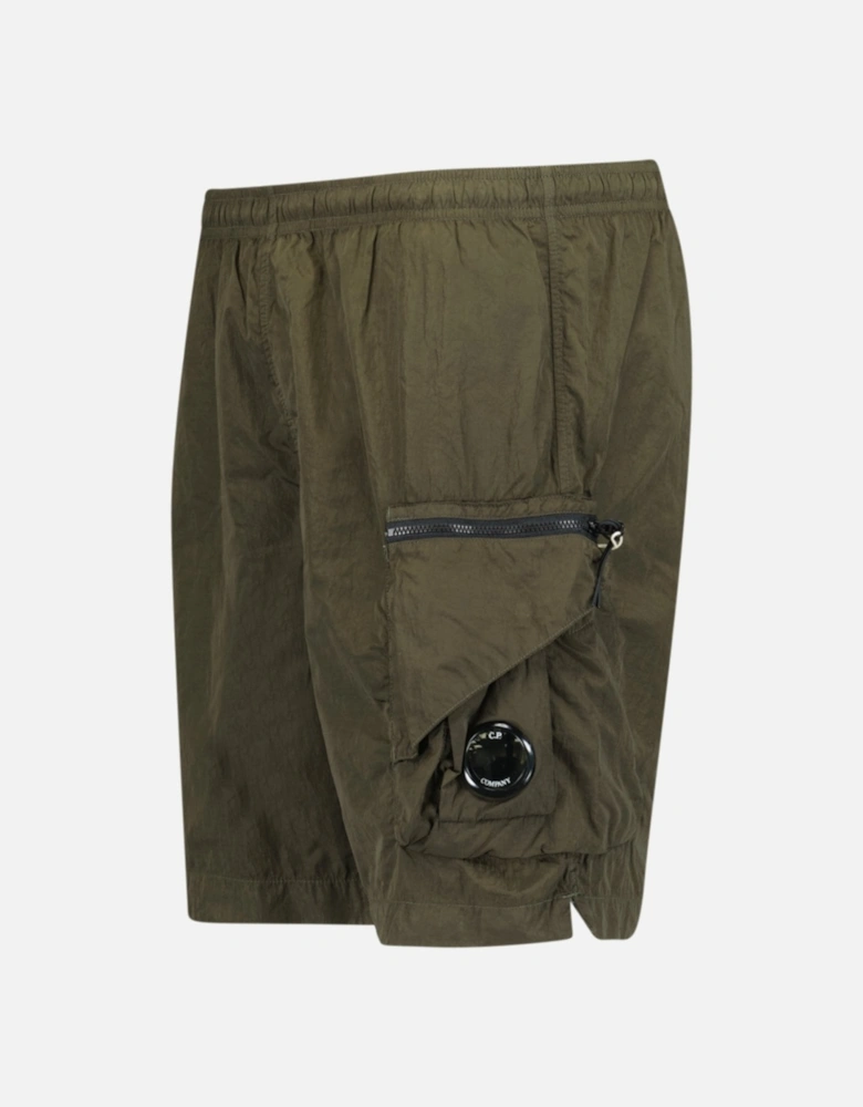 Chrome R Nylon Swim Shorts Khaki