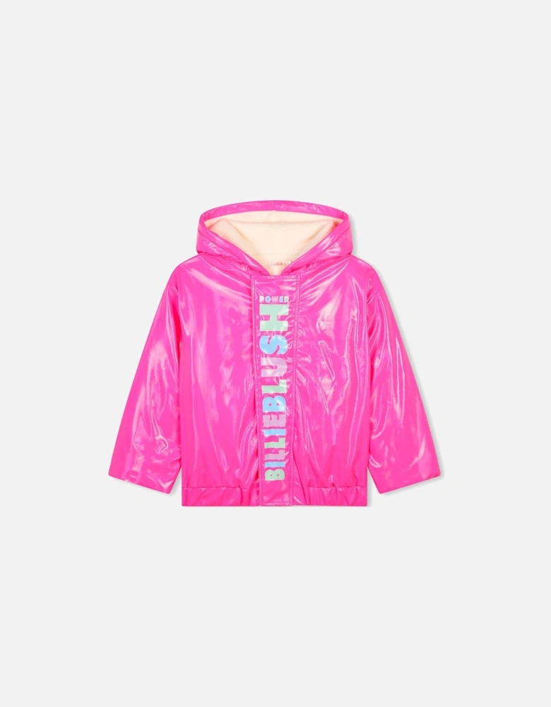 BILLIEBLUSH PINK RAINCOAT U20438