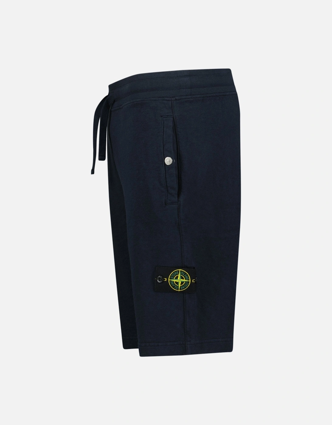 Badge Sweat Shorts Navy