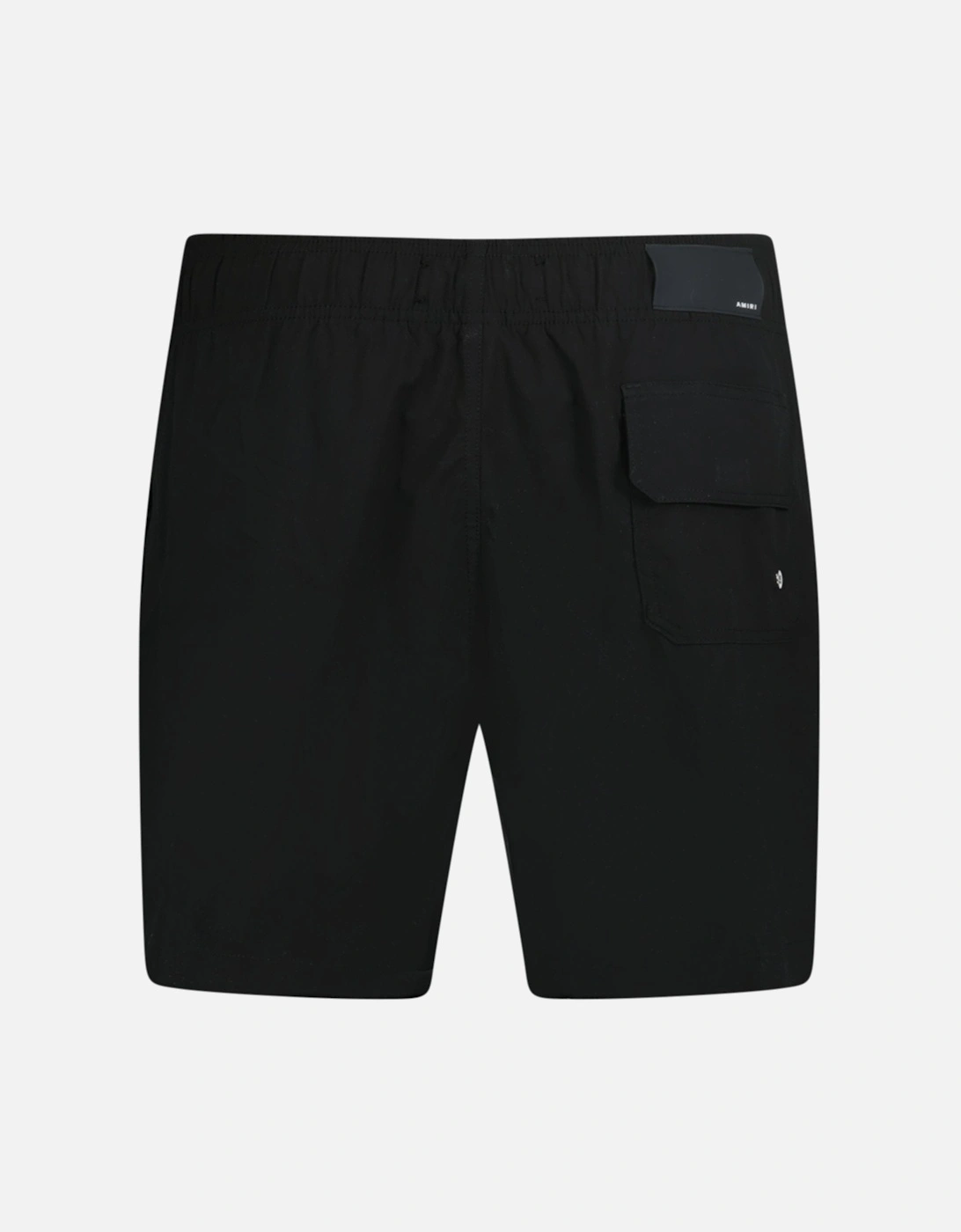 Core Logo Drawstring Swim Shorts Black