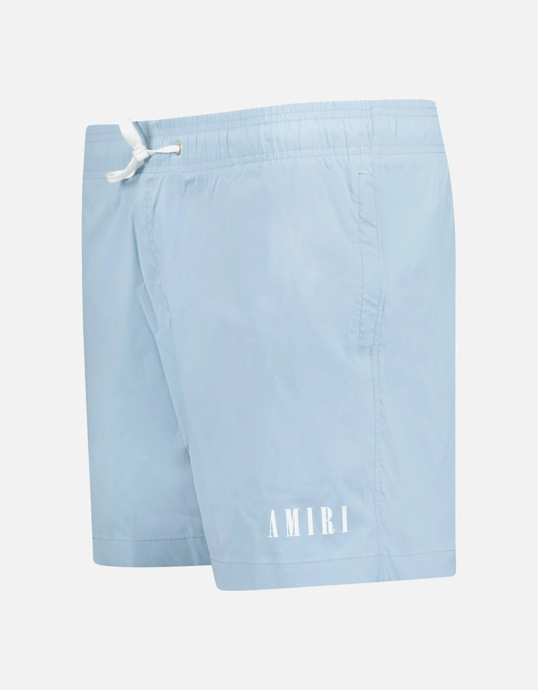 Core Logo Drawstring Swim Shorts Dusty Blue