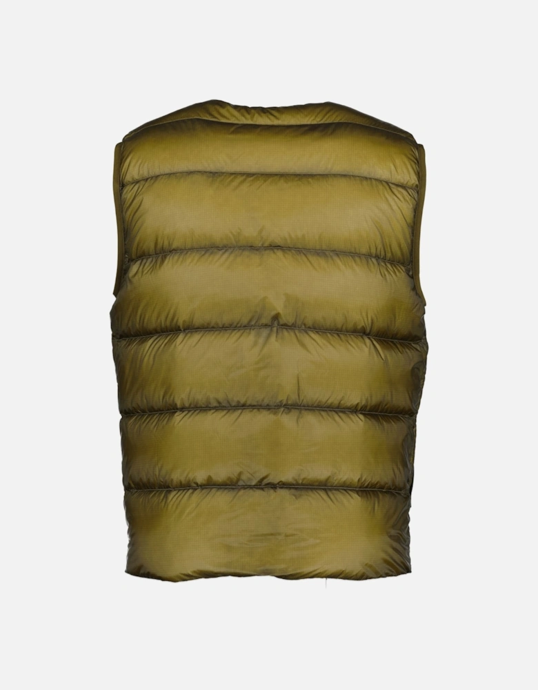 D.D. Shell Padded Down Gilet Brown