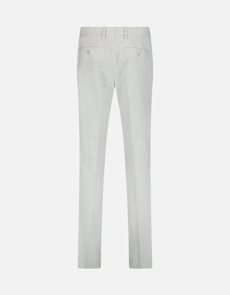 Classic Fit Taupe Trousers Light Grey