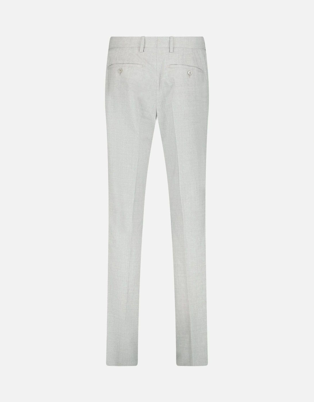 Classic Fit Taupe Trousers Light Grey
