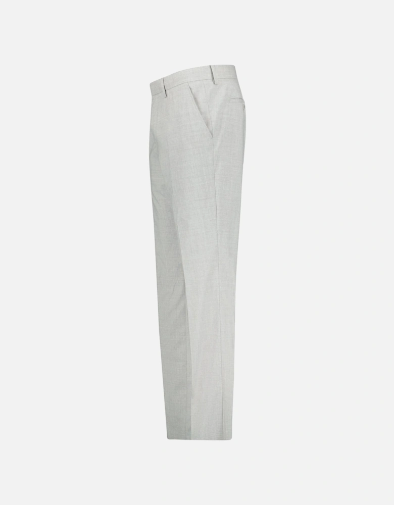 Classic Fit Taupe Trousers Light Grey