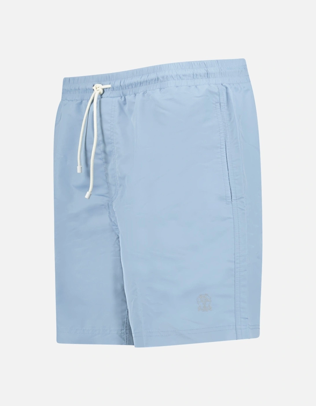 Logo Swim Shorts Light Blue